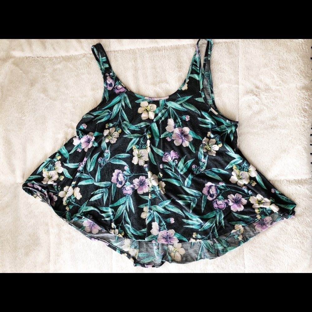 Floral Flowy Tank Top